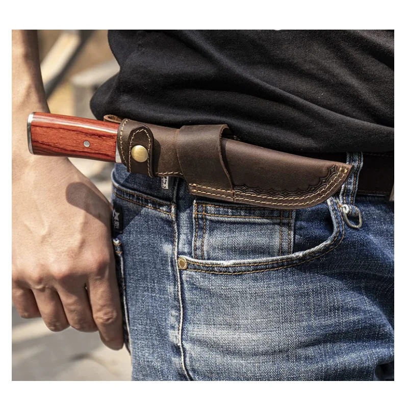 2022 Belt Knife Sheath Knife Holster Horizontal Knife Sheath For Belt