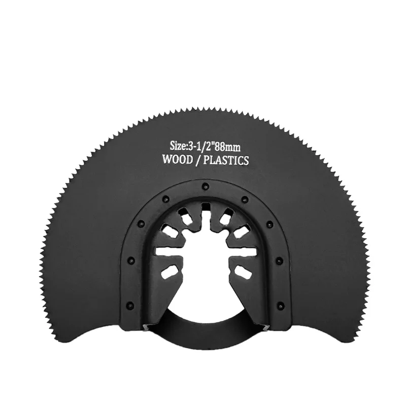 Wholesale Semi Circle Multi Tool Oscillating Blade Wood Plastic Clean Cutting Quick Release Saw Blade