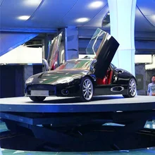 360 Degree Hydraulic Stationary Stage Lift Turntable Stage Rotating Car Lift Scissor Car Lift For Sale