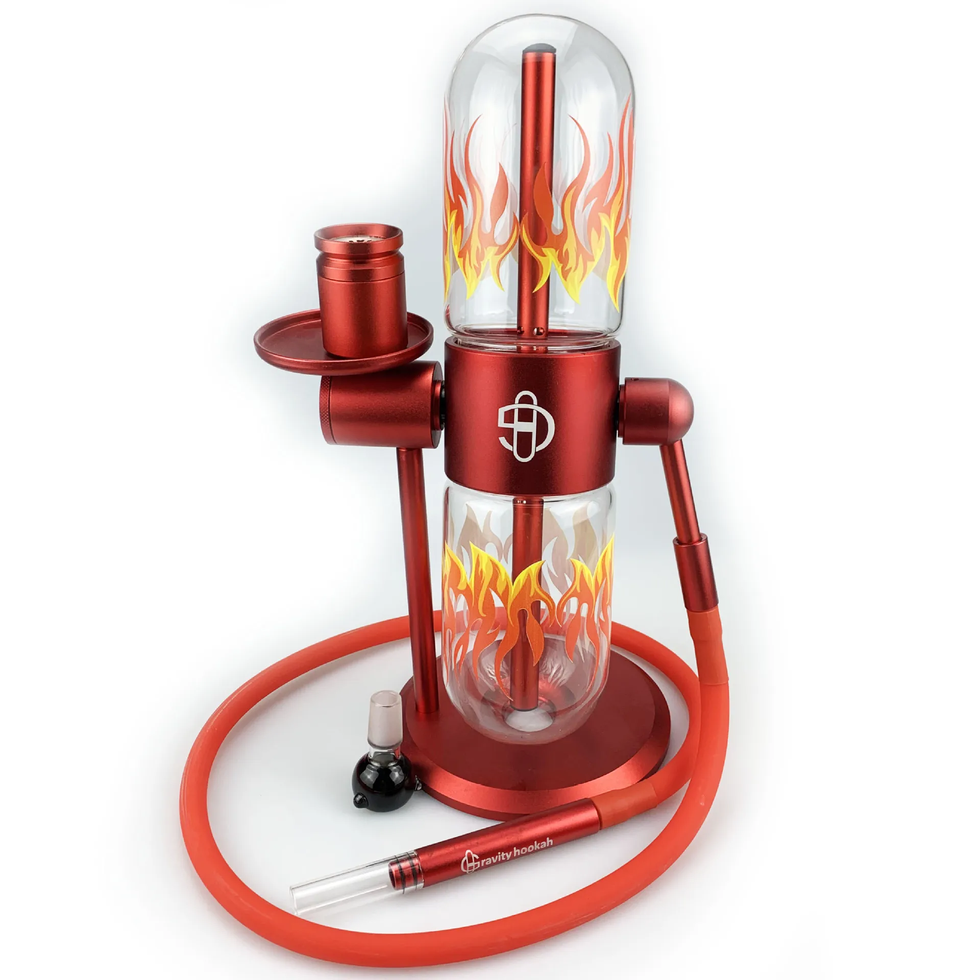 Stock Factory Oem Gravity Glass Hookah Cup 360 Rotating Hookah Bulk