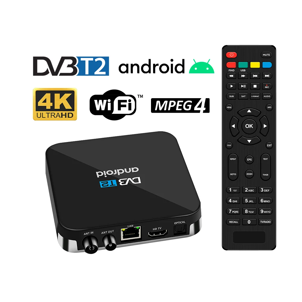 Single Wifi Box Android Internet Free Watch TV Channels 4K