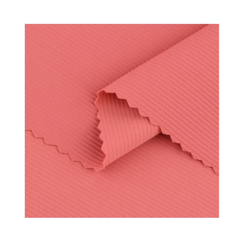 Оптовая продажа 85 нейлон 15 спандекс ребристая