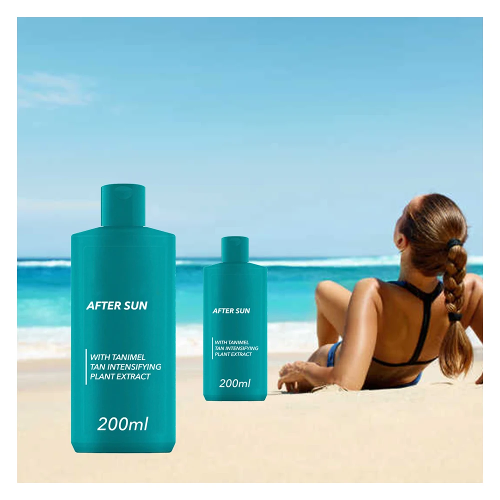 Private Label Hot Selling Tanning Lotion Organic Sunless Self Indoor Organic Face Body Tanning