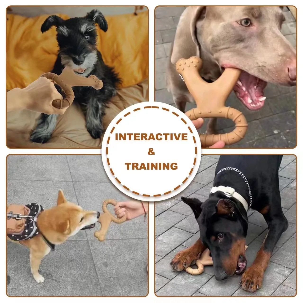 2023 Eco Friendly Nylon Luxury Biteresistant Durable Dog Chew Toys