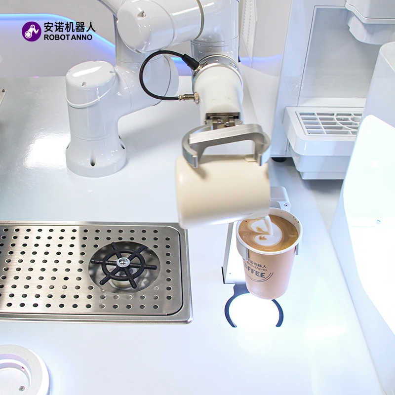 High Quality Automation Robot Barista Universal Robot Making Coffee Robotic Coffee Vending Machines