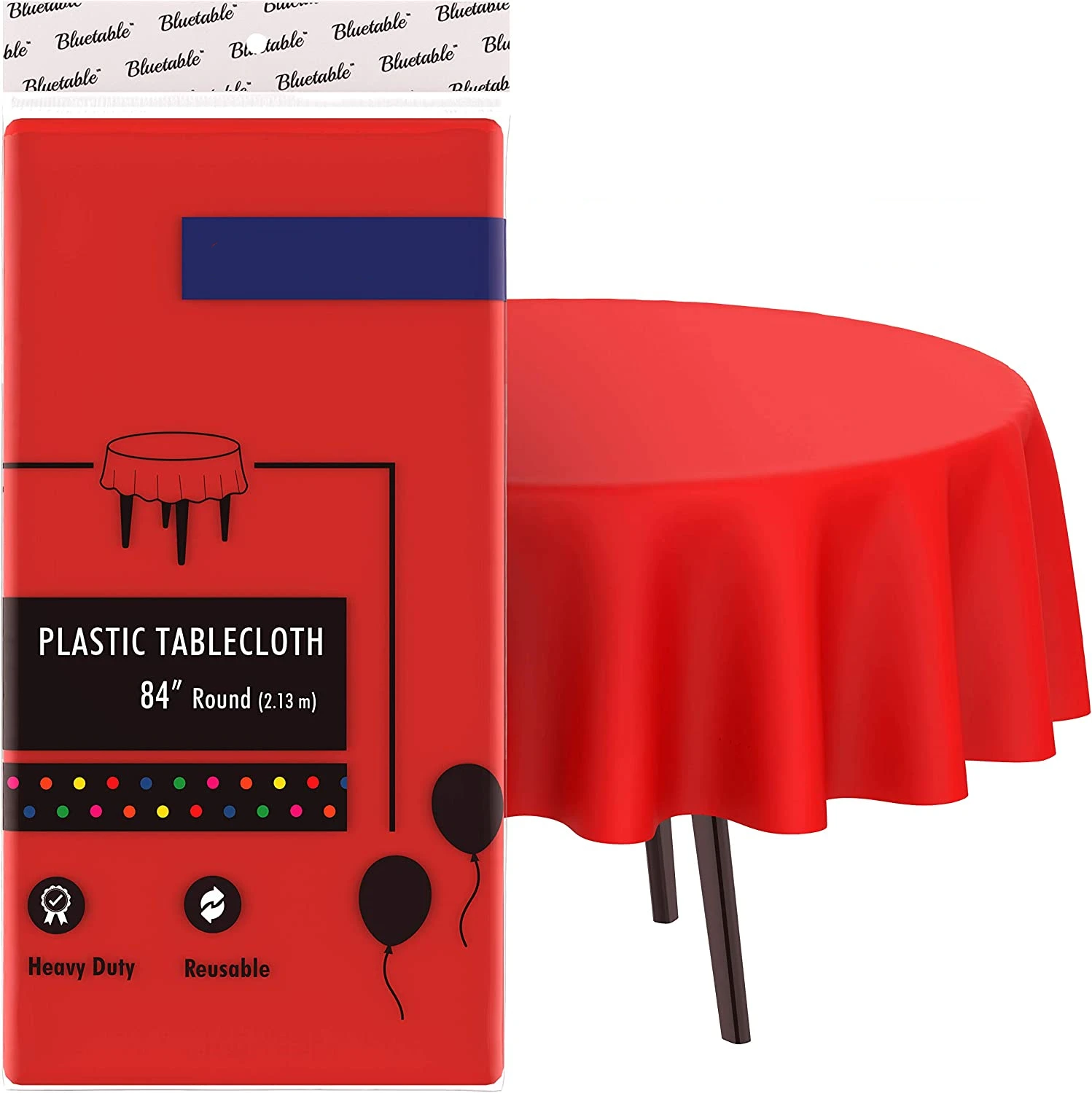 Premium Disposable Plastic Tablecloth Round Table Cover Buy Plastic