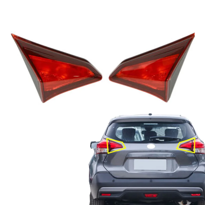 Car body kits tail light taillamp rear lamp inner for Nissan kicks 2017 2018 2019 2020