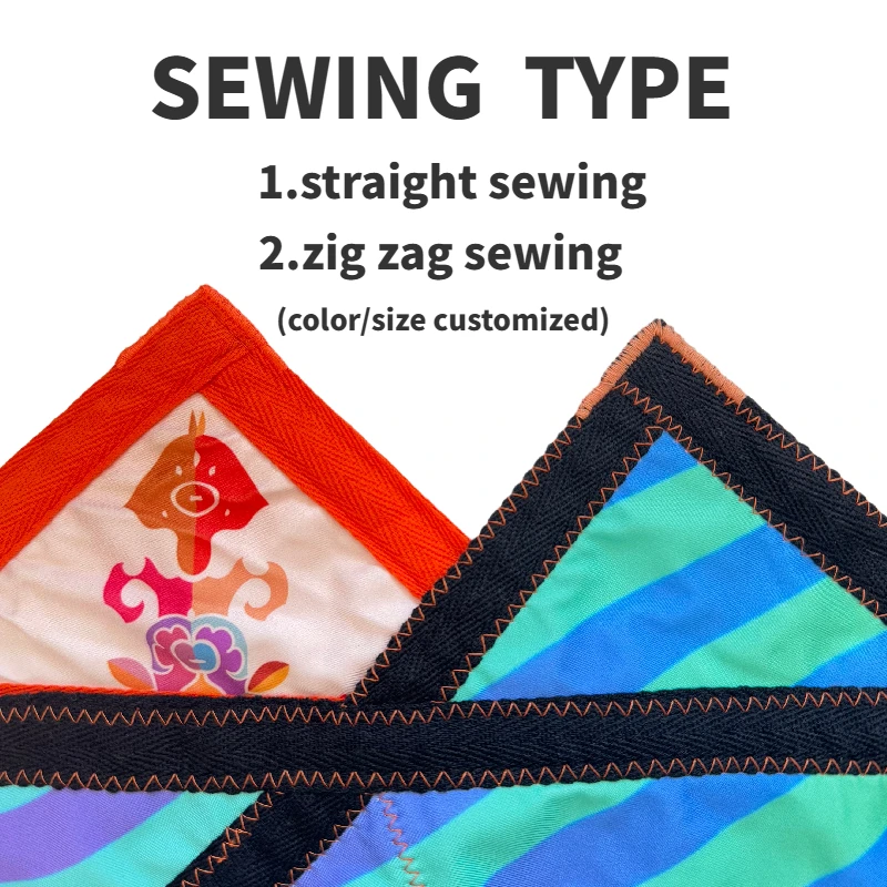 Zig Zag Flow Star Spinning Cloth Rave Festival Accessories Dancing Handkerchief Dapo Star