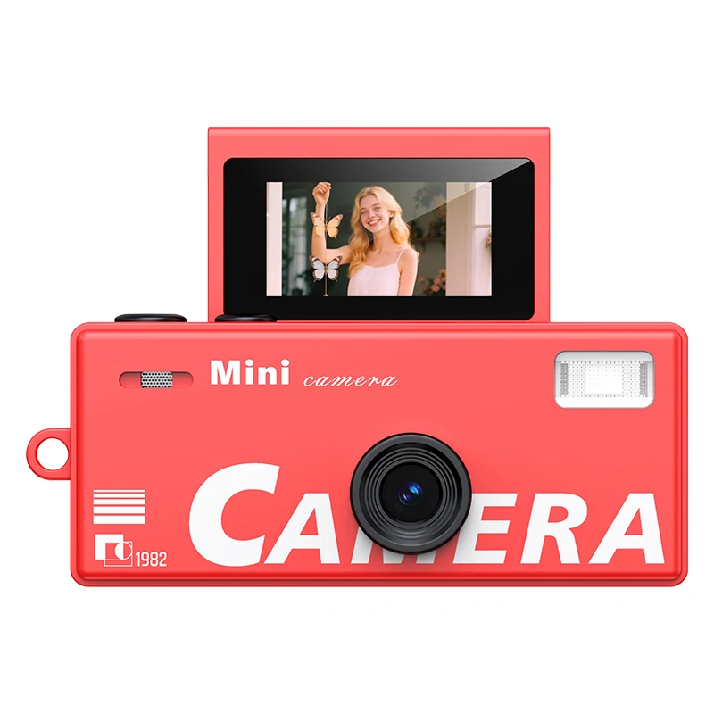 LK-030 Retro Miniature Compact Thumb Camera - Pocket Campus Outdoor Video Camera - Perfect for Taking Photos on the Go
