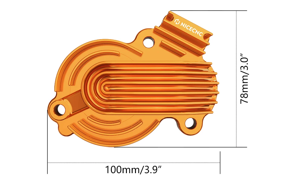 Nicecnc Billet Aluminum Water Pump Cover For Ktm 450 500 Excf Xcfw