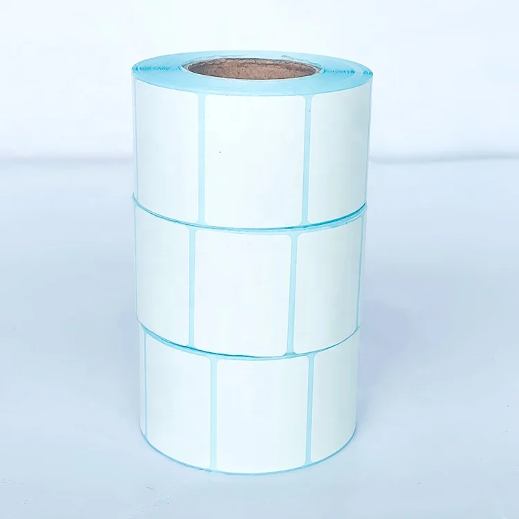 Top Direct Thermal 40x30 Barcode Label Logistics Tracking Self Adhesive Sticker Waterproof Thermal Printer Label for Supermarket