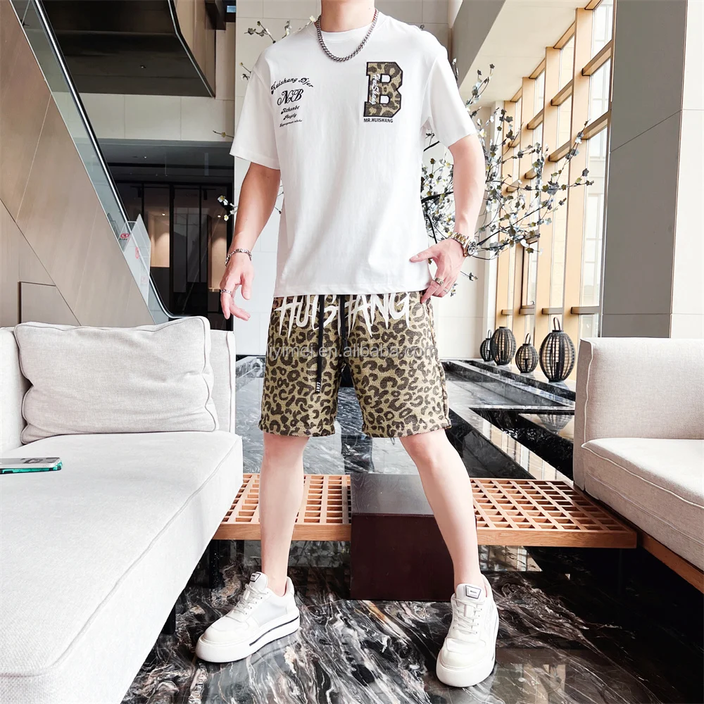 Loose Casual Home Short Sleeve T-Shirt Shorts Set