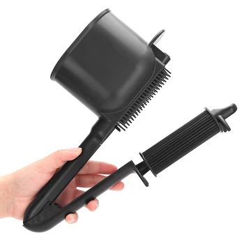 Factory Salon Supplier 2 in 1 Automatic Roller Hair Colorer Comb Brush Easy Use Hair Dye Tool