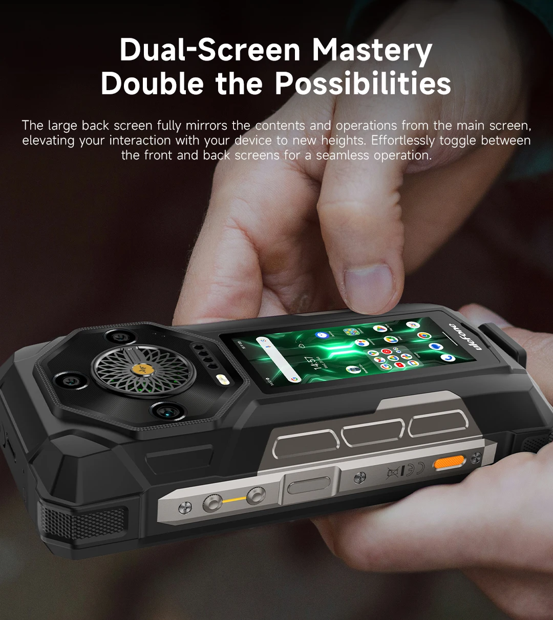 Ulefone Armor 33 PRO 5G Rugged Phone with 25500mAh Battery, 32MP