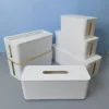 Couvercle en plastique blanc