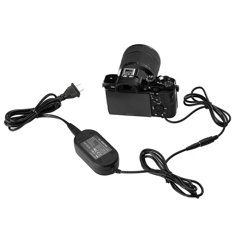 for Sony NP-FW50 full decoding dummy battery with AC PW20 Power Adapter  DSLR