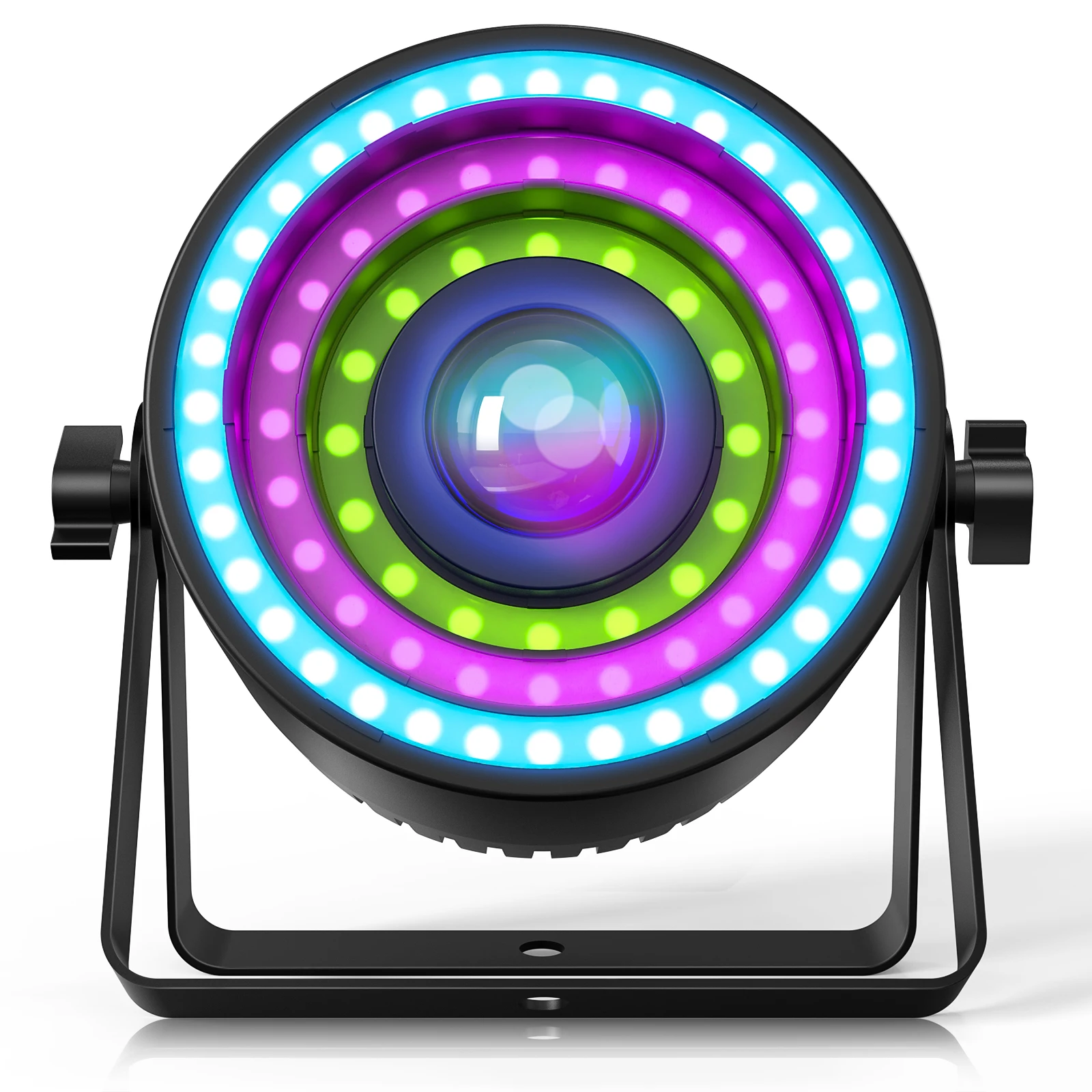 LEDパーライト　RGBモデル 40W Rgbw4In1パーライトRgb絞りDmxステージ効果照明ショーDj結婚