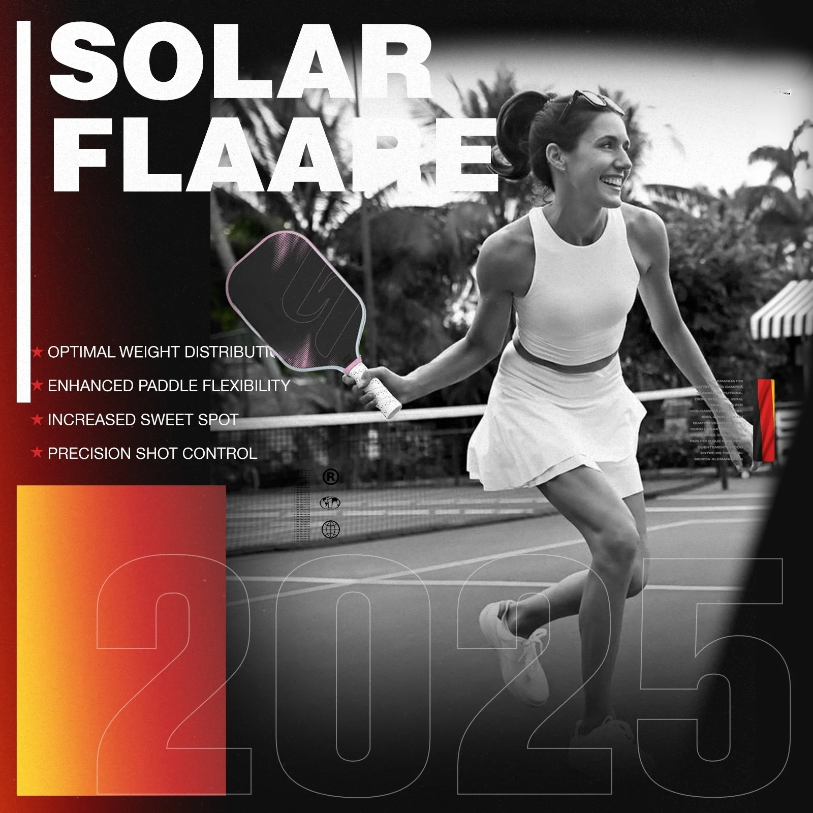 product premium 16mm gen4 t700 carbon fiber honeycomb core pickleball paddle usapa approved portable-6