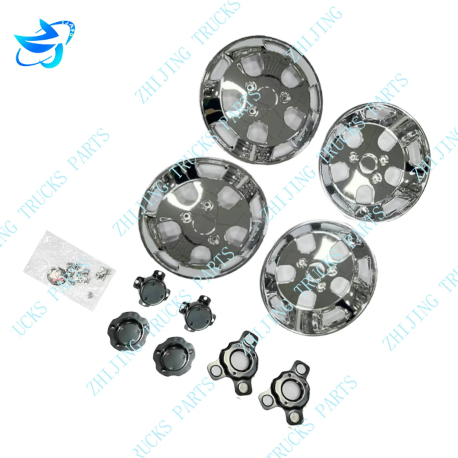 Wheel Hubcap Wheelscap Tires Accessories 16/17.5 Inches Car Wheel Hub