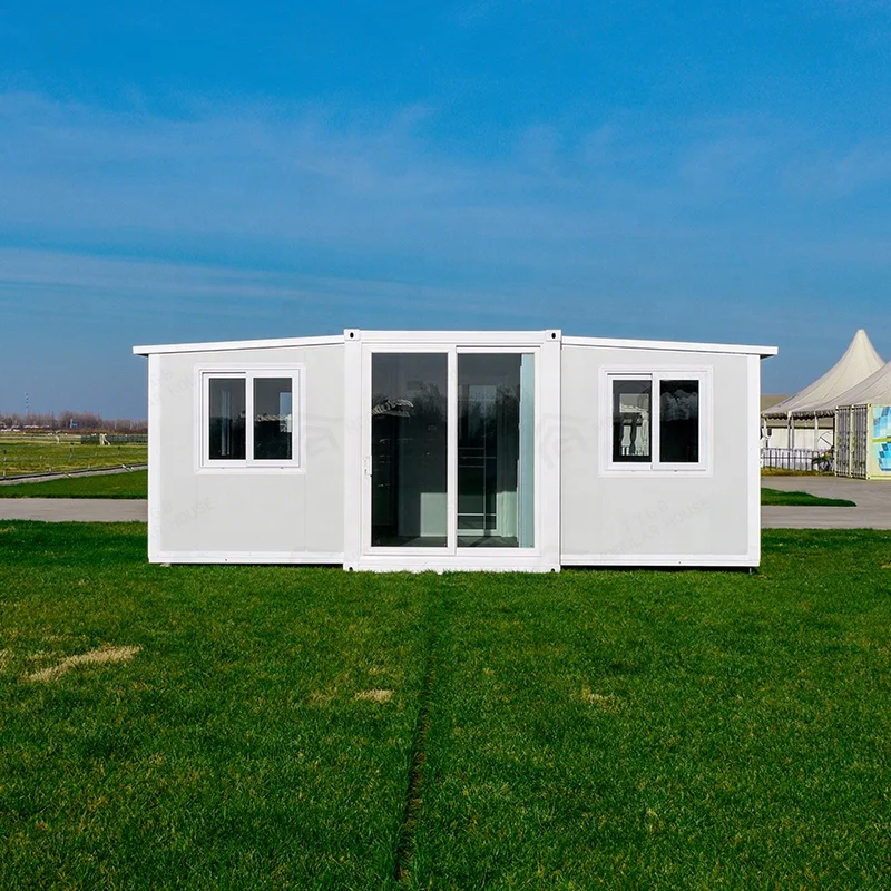 Granny Flat 20ft 40ft Prefabricated Expandable Portable Building 37sqm ...
