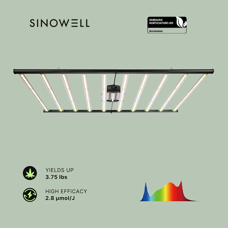 High Power Sinowell 1000W Samsung LM301H LM301B Full Spectrum LED Grow Light for Commercial Growing