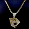 Gold WITH TENNIS CHAIN