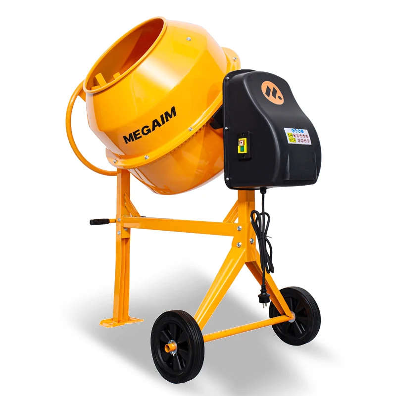 China Small Cement Mixer Machine Diesel Engine Manual Concrete Mixer