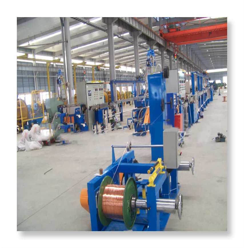 Copper Wire Extrusion  Cable Making Machine Electrical Wire and  Cable Extruding Machines for PVC Nylon Extruder Machine