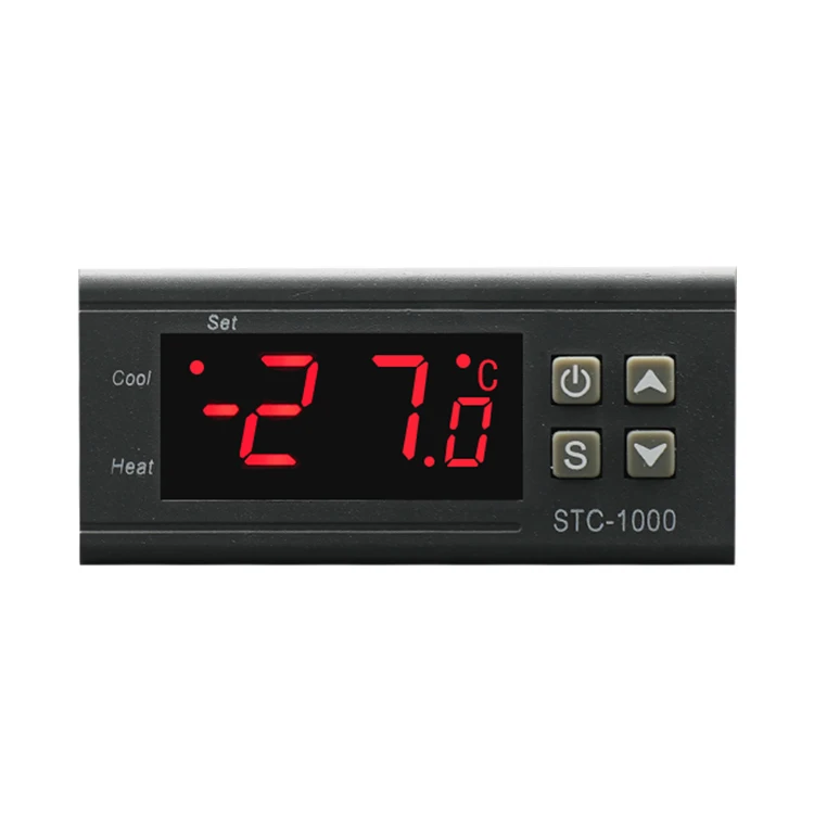 220v Lcd Regulator Led Temperature Controller Incubator STC-1000 Digital Thermostat for Cold Room Condenser Refrigeration Parts