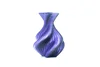 Seda dos colores negro violeta azul
