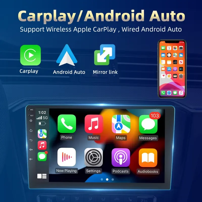 Android Car Stereo for Mazda 3 2010 - 2013 Carplay Touch Screen Car Multimedia Player GPS Mirrorlink Autoradio WIFI 4G
