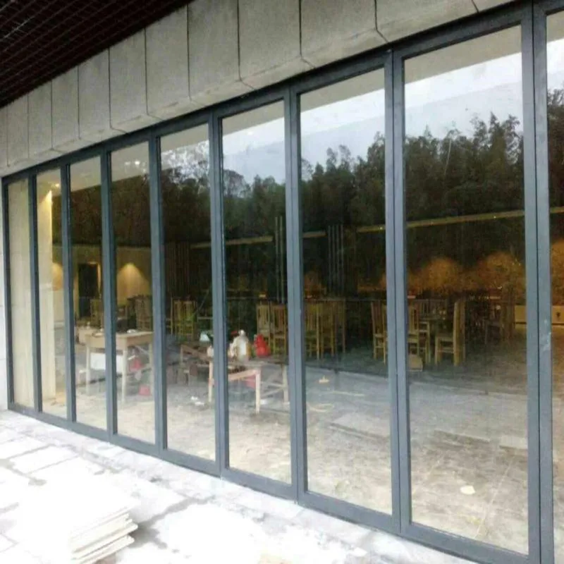 Modern Design School Conference Room Operable Movable Sliding Partition Foldable Office Glass Wall System for Hall & Villa