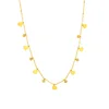 Gold with heart necklace