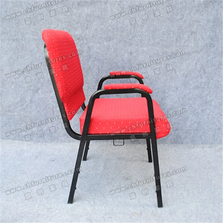 Stile moderno YC-G36-36 sedie della chiesa imbottite con bracci