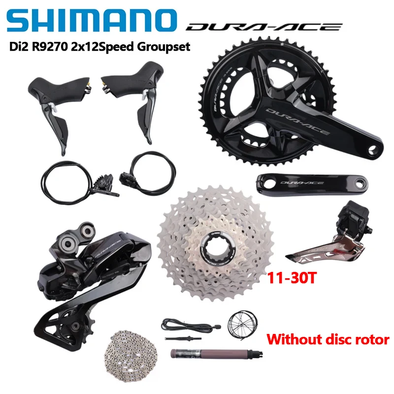 Shimano Di2 Dura Ace R9270 2x12 Speed Set for Road Bikes
