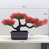 54# Pino Arborvitae, Rojo Brillante (12 Rectangulares Marrones)