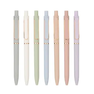 G70 Custom 0.5 Gel Pen New Metal Design with Gradient Colors for School & Office Wholesale Promotion Gel Pens