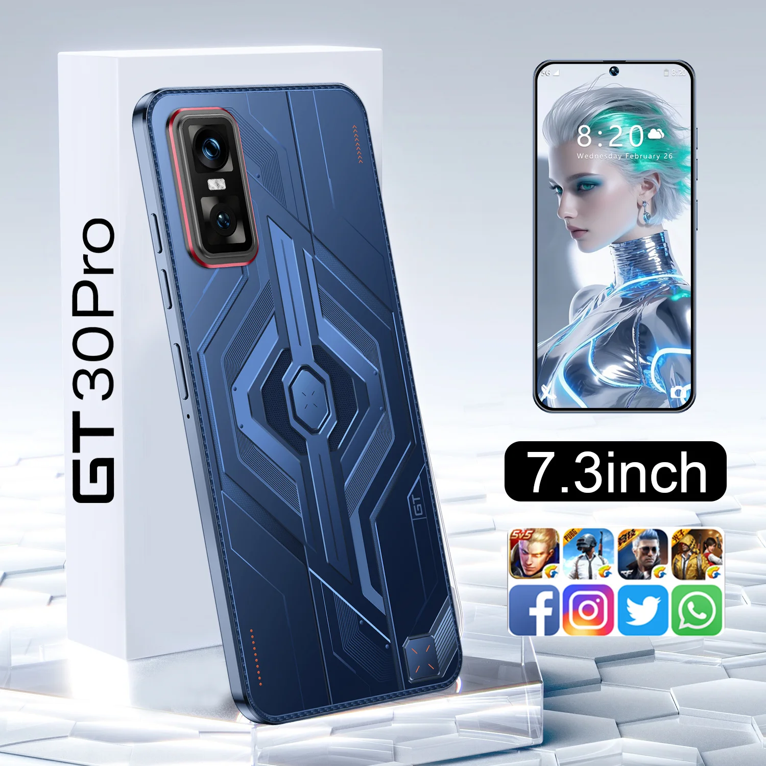 Infinix GT30 Pro Smartphone - 5G Dual SIM with 2K 108MP Camera