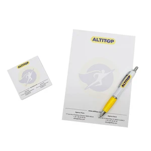 Custom Hotel Gift Notepad A4/A5 Real Estate Promotional Loose Leaf Paper Momo Pad with Logo Printing