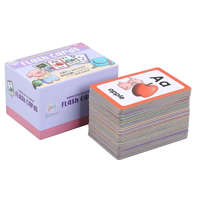 Custom Printed Educational Flash Cards For Kids - Buy Custom Flash ...