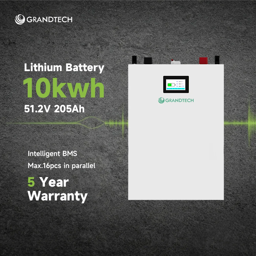 LiFePO4 Home Storage Battery 10kWh 15kWh 20kWh 30kwh 51.2V with Advanced Smart BMS 6500+ Cycles 5 Years Warranty for PV System