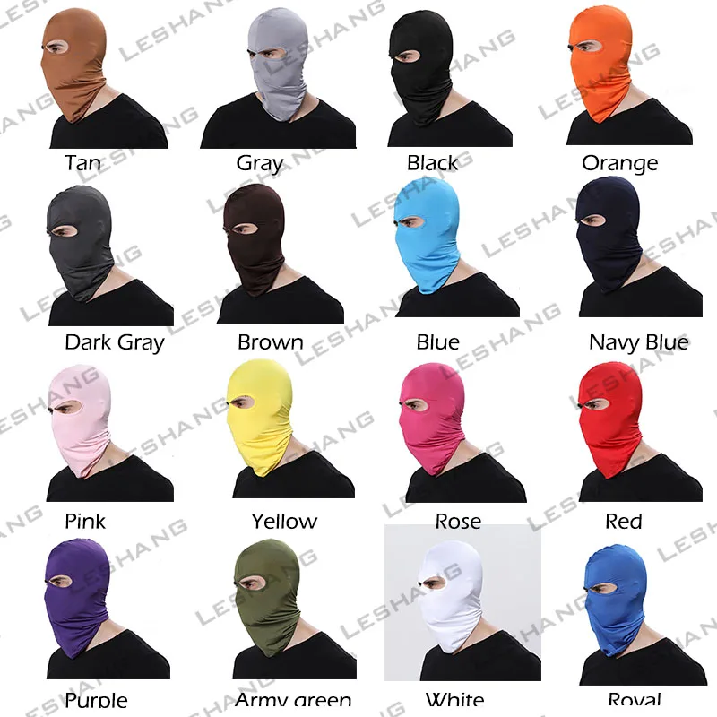 Face Cover Low MOQ Custom Logo Two Hole Balaclava Ski Balaclava Headwear Balaclava for Motorcycle