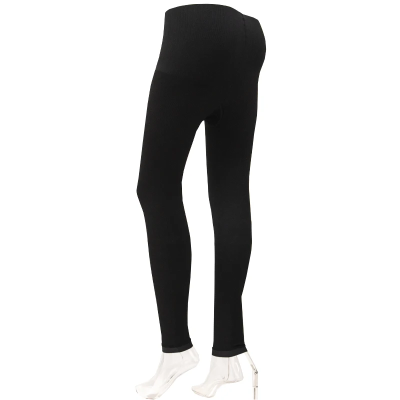 Hi Clasmix 1X-4X Plus Size Leggings For Women-Non See Through Maternity  High Waist Super Soft Black Leggings Yoga Pants1PACK Black
