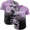 Camo-morado claro y negro