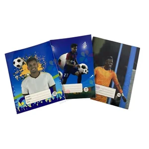 Wholesales African Countries French Line Pages Staple Binding A4 A5 Exercise Book Custom Guinea 16*21cm Offset Paper Manufacture