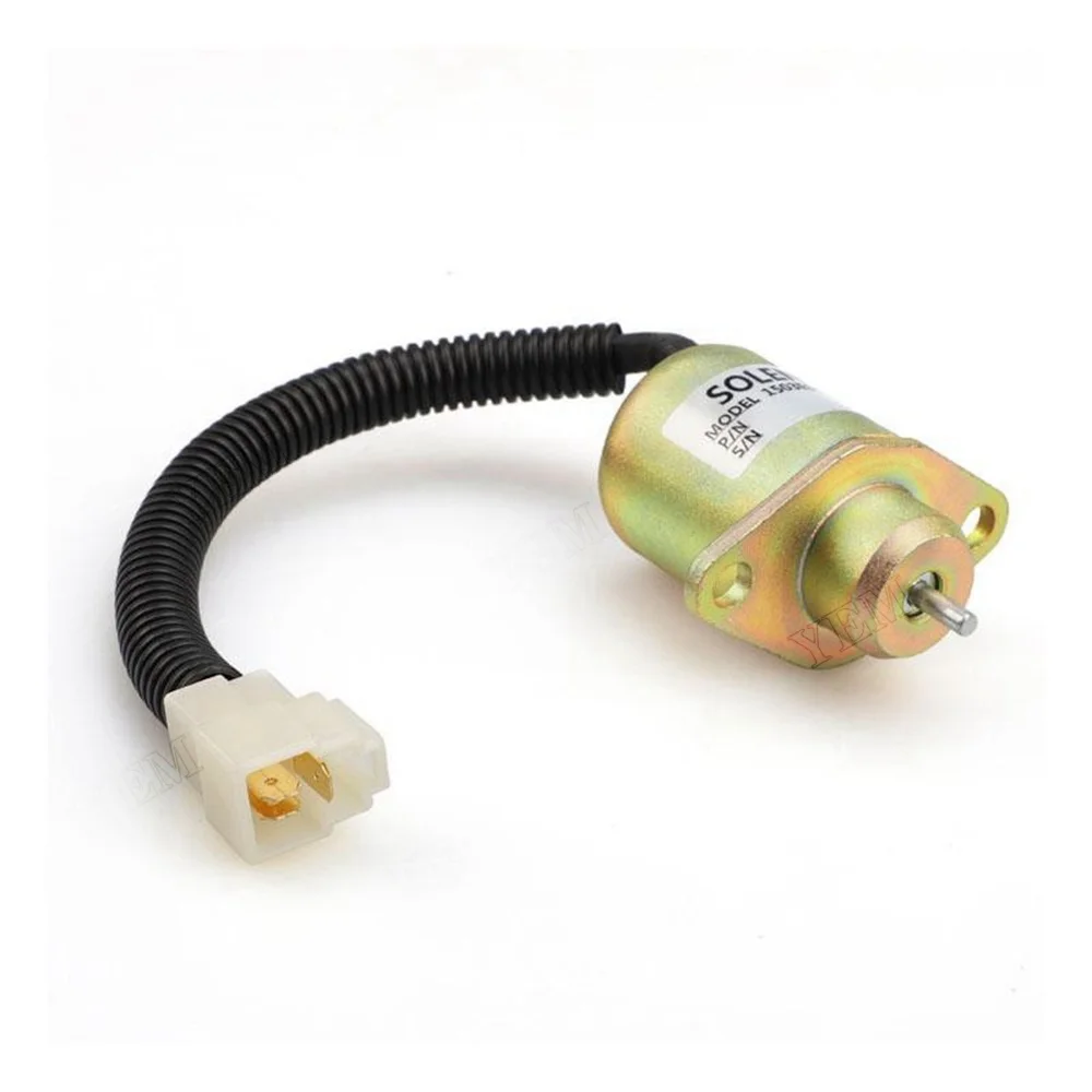 12V Fuel Shutoff Solenoid 7023161 for Kubota D905 Engine JLG Lift