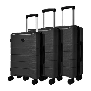 PP Fashion-Designed Carry-on Luggage with Spinner Wheels Lightweight 18 22 26 Inch Trolley Suitcases for Travel