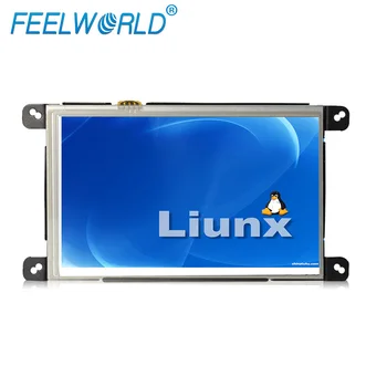 7" Industrial Embedded All-in-one Open Frame Panel PC WinCE 6.0 Linux with Lan Port RJ45, RS232 W759 detail image