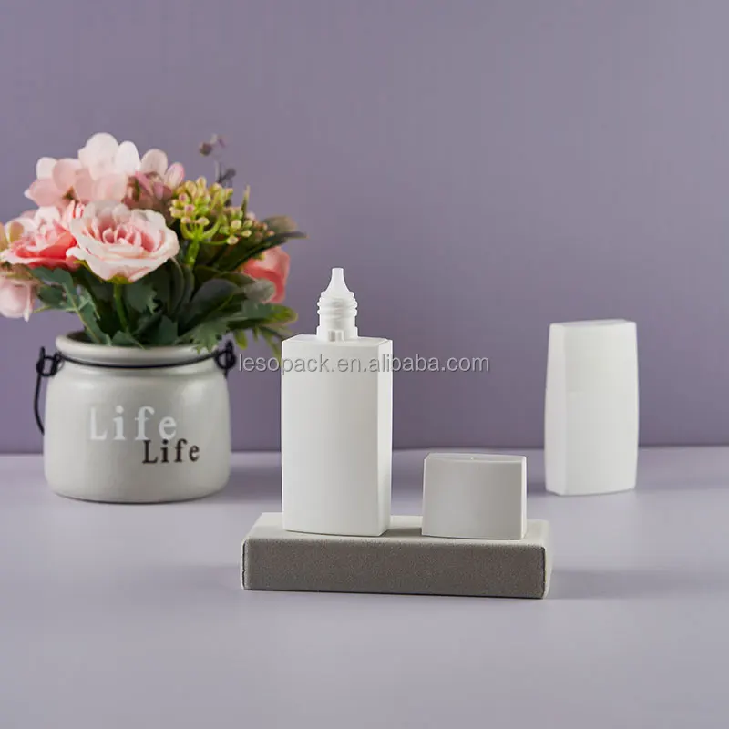 New Style Factory 30ml 50ml Cosmetic Pe Plastic Sunscreen Sun Cream Gel Lotion Bottle Tottle