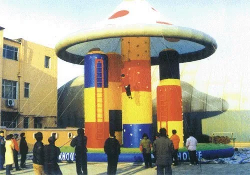 Надувной скалодром спортивные игры с 0.55 мм ПВХ Платона